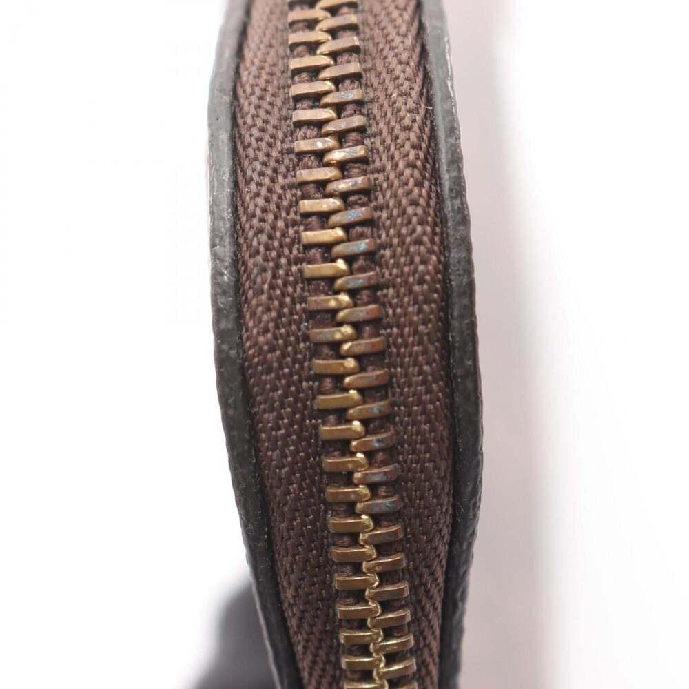 LOUIS VUITTON Brown Coated Canvas Clutch Bag - Picture 8 of 8